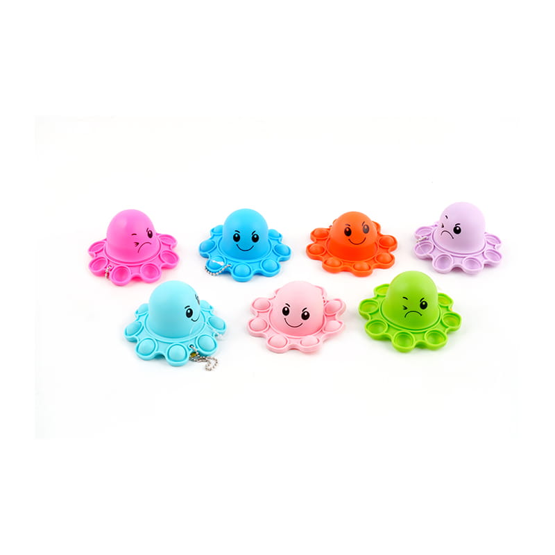 Silikon dekomprimering bläckfisk leksak