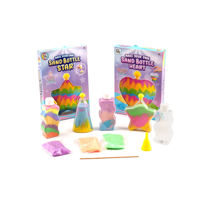 Tie-Dye, Chalk, Colored Sand, DIY Toys